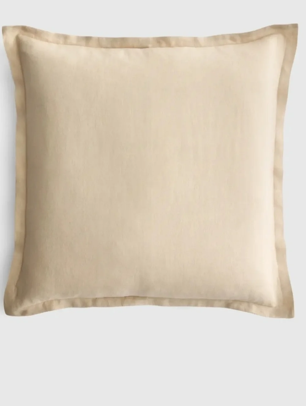 Quince European Linen Euro Sham - Oat